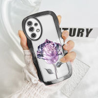 เคสโทรศัพท์พร้อมใช้งาน Samsung Galaxy A13 A22 5G เคส A32 M22 A22 A32 5G เคสลายดอกกุหลาบส่องแสงลายการ์ตูน A51หยักกรอบซิลิโคนนิ่มกรอบป้องกันเคสกล้องแบบเต็ม