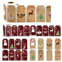 Self Adhesive Christmas Labels For Gifts 300 Pcs Adhesive Merry Christmas Gift Tags Snowman Christmas Tree Santa Elk Christmas Tags Envelope Sticker Label Scrapbooking beautifully