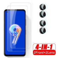 （ ATV ）เลนส์4 In 1สำหรับ Asus Zenfone 9 Zenfone9 5G 6.52 Quot; 9HScreen Protector กล้องป้องกันการระเบิด