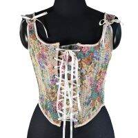 Sexy Korean Floral Bustiers Crop Top To Wear Out Sexy Floral Corsets