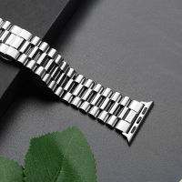 Luxurious Strap for Apple Watch 7 Band 41mm 45mm Stainless Steel Bracelet Wristband for 7 6 5 3 40mm 44mm Belt Watchbands