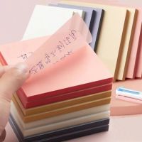 50แผ่นกันน้ำ PET โปร่งใส Sticky Notes Memo Pad สติกเกอร์ Daily To Do List กระดาษโน้ตสำหรับสำนักงานนักเรียนเครื่องเขียน7.6X7.6ซม.