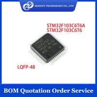 1 - 10 Buah STM32F103C6T6 Cou STM32F103 C6T6 STM32F103 32fc6t6 IC MCU 32BIT 32KB FLASH LQFP-48