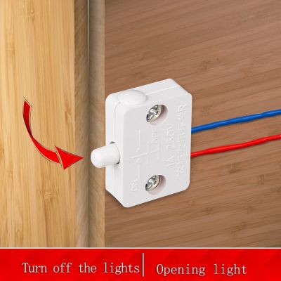 closet cabinet light switch automatic reset household door control Wardrobe