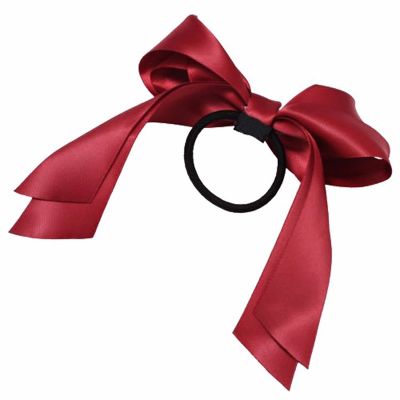 【CW】 Fashion Bow Scrunchies Elastic Hair Rope  Ponytail Holder Headbands Rubber Bands Headwrap 2021 New