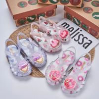 Melissas New Sparkling Crystal Sandals Beach Summer Ice Cream Donut Watermelon Sandals