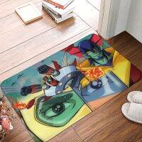 （Queena carpet）ufo หุ่นยนต์ Goldrake Grendizer Sci Fi อะนิเมะกันลื่นตา Keset Dapur อาบน้ำผ้าสักหลาดพรมกลางแจ้งของตกแต่งที่ทันสมัย