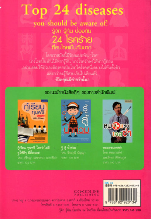หนังสือ-รู้จัก-รู้ทัน-ป้องกัน-24-โรคร้ายที่คนไทยเป็นกันมาก
