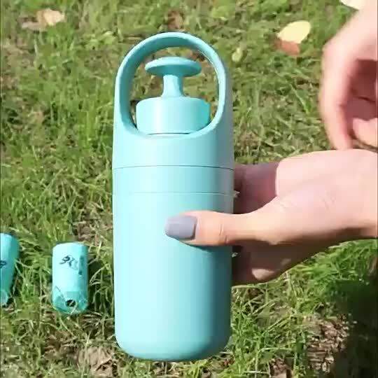 Portable Dog Poop Scooper NoTouch Dog Poop Picker With Garbage Bags