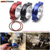 [Hot K] Epman HD ไอเสีย V-ที่หนีบแบนด์การประกอบระบบ Anodized Clamp W หน้าแปลนสำหรับ3.5 "OD เทอร์โบดั๊ม Intercooler ท่อ EPKKA89