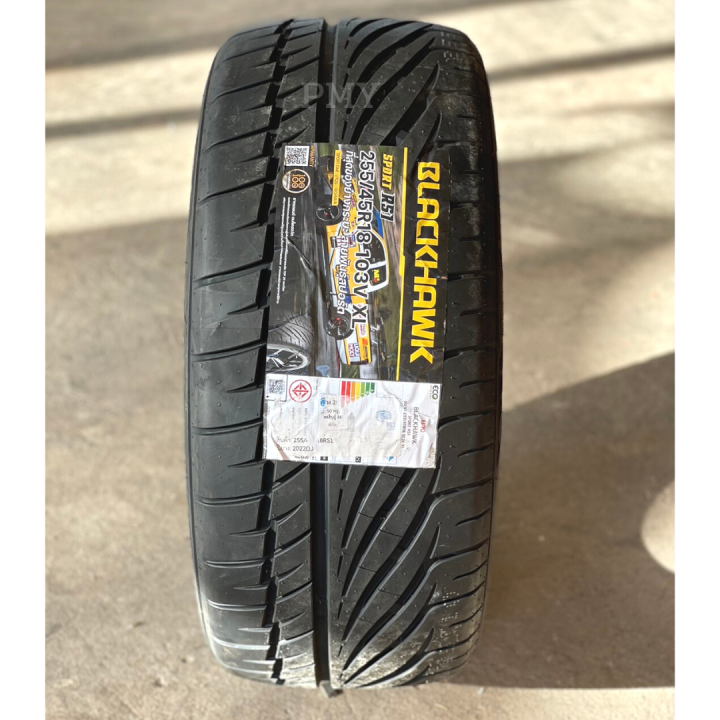 255-45r18-ยางรถยนต์-ยี่ห้อ-blackhawk-รุ่น-sport-rs1-ล็อตผลิตปี22-ราคาต่อ2เส้น-ที่สุดของยางกระบะสายพันธุ์สปอร์ต