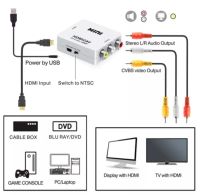 ตัวแปลง mini HDMI 2 AV