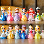 Set 6 công chúa thay váy nhựa tặng kèm 18 váy thay đổi