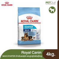 ส่งฟรีทุกรายการ [PETClub] Royal Canin - Maxi Starter Mother &amp; Babydog 4kg.