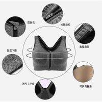 HOT ITEM!!!Womens No-Bounce Wirefree Zip Front Push Up Sports