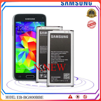 แบตเตอรี่ สำหรับรุ่น Samsung Galaxy S5 Mini Model EB-BG800BBE (2100mah) High Quality มีประกัน 6 เดือน
