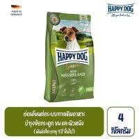 Happy Dog Mini Neuseeland สูตรสุนัขโตพันธุ์เล็ก เนื้อแกะ 4kg.