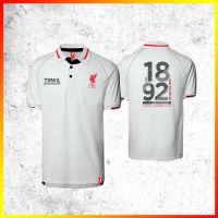 เสื้อโปโล ลิขสิทธิ์แท้  Liverpool ( ชาย ) รุ่นLFC032 สีขาว