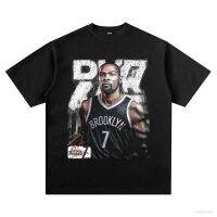 【Hot】 NEW Nba Fan Kevin Durant Nets Short Sleeve Sports Top Crew Neck Training Jersey Vintage T-shirt a แฟชั่นแขนสั้นผ้าฝ้าย แฟชั่นแขนสั้นผ้าฝ้าย