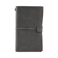 Travel Elegant Handcrafted Diary Notebook Engraved Leather Journal Message Note