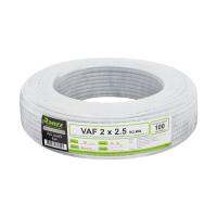 สายไฟ VAF RANZZ 2x2.5 ตร.มม. 100 ม. สีขาวELECTRICAL WIRE VAF RANZZ 2X2.5SQ.MM 100M WHITE **บริการเก็บเงินปลายทาง**