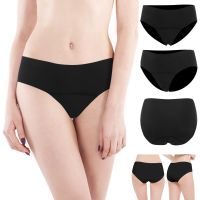 KOKO Menstrual Leakproof Bikini Bottom Mid Waisted Swim Bottoms For Teens, Womenswimming Outfits Women Plus Size Terno High Waist