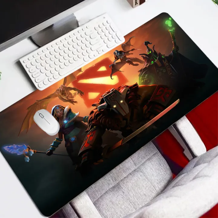 DOTA 2 Gaming Mousepad DOTA LOGO XL Large Mouse Pad Locking Edge Rubber ...