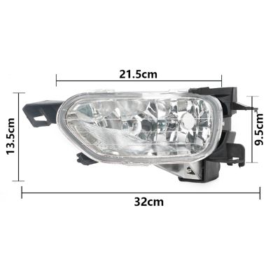 33951-S9A-003 33901-S9A-003 Headlight Fog Lamp Housing Front Bumper Lampshade Car Replacement For Honda CRV 2002 2003 2004 RD5 RD7