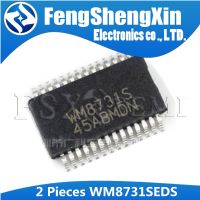 2pcs WM8731SEDS SSOP-28 WM8731S SSOP WM8731 SSOP28 Audio codec with headphone driver IC WATTY Electronics