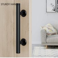 12 Inch Stainless Steel Sliding Door Handle Heavy Duty Wooden Door Knob Large Furniture Pulls Barn Door Hardware Supplies Door Hardware Locks