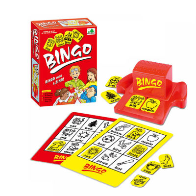 BAGS.SHOP บิงโก เกมส์BINGO เกมส์บิงโก เกมส์ครอบครัว ในตำนาน อุปกรณ์ครบเซ็ท เกมบิงโก เกมเพื่อการเรียนรู้เกี่ยวกับคำศัพท์