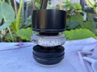 ILEX 3 INCH 75mm f1.9 OSCILLO-PARAGON Large Format Lens MODIFIED M39 MOUNT