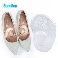 2/4/6pcs Silicone Gel High Heel Arch Support Insoles Cushion Shoe Insole Orthopedic Orthoses Foot Plane Correct Shock-absorber Shoes Accessories