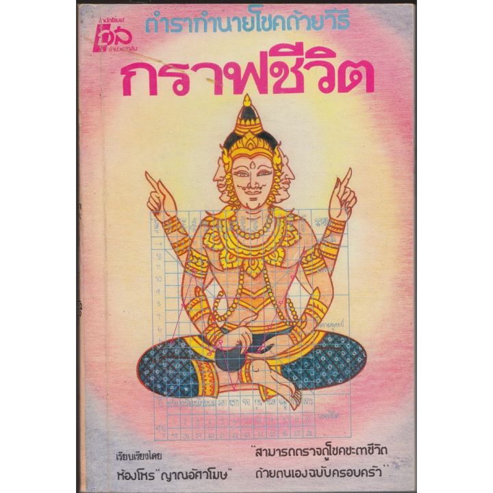 หนังสือตำราทำนายโชคด้วยวิธี กราฟชีวิต ห้องโหร ญาณอัศวโมษ | Lazada.Co.Th