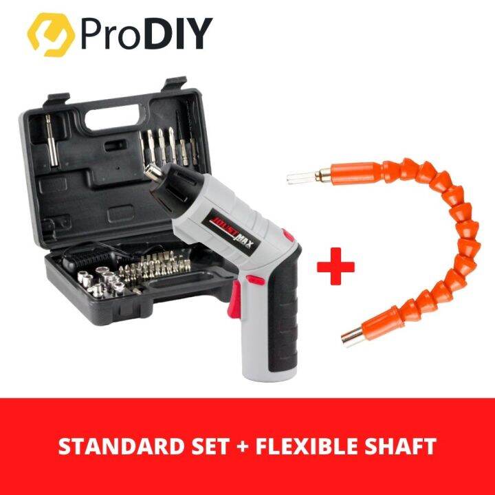 PRODIY JOUSTMAX 4.2V Mini Cordless Screwdriver Cordless Rechargeable