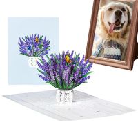 Up Birthday Card Lavender Greeting Card For Mother 39;s Day 3D Up Greeting Card For Valentine 39;s Day Anniversary Birthday Graduation