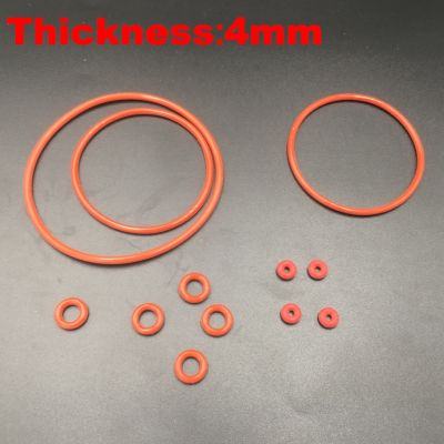 【DT】hot！ 9pcs 65x4 65x4 68x4 68x4 70x4 70x4 (ODxThickness) 4MM Thickness Food Grade Silicone Rubber O O-Ring Gasket