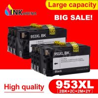 INKARENA 2แพ็คสำหรับ HP 953XL 953 XL BK C M Y ตลับหมึกเต็มสำหรับ HP Officejet Pro 8210 8720 8730 8740 8710เครื่องพิมพ์ P55250dw