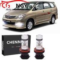 สำหรับ Toyota Innova 2004 2005 2006 2007 2008 - 6000K สีขาว9-32V โปรเจคเตอร์ LED ด้านหน้าหมอกโคมไฟหลอดไฟชุด (1คู่)