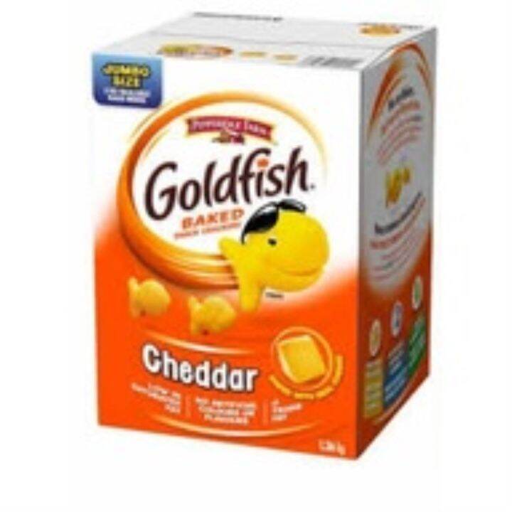 Pepperidge Farm Goldfish Cheddar Crackers sold per foil pack not by box