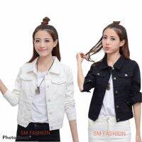 [Ready Stock]Women’s Jeans Jaket Denim High Quality Murah Murah