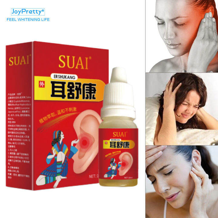 JoyPretty 10ml Ear Care Solution for Ear Canal Inflammation Earwax