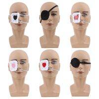 ผู้หญิงอะนิเมะคอสเพลย์เครื่องแต่งกาย Eyeshade หัวใจเย็บปักถักร้อย Single Eye Blindfold