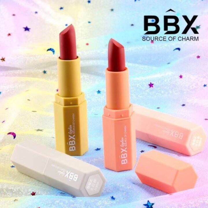 พร้อมส่ง-ลิปสติก-bbx-ลิปเนื้อแมท-ฉ่ำวาว-4สี-no-51001