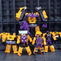 6in1การเปลี่ยนแปลงรุ่น21เซนติเมตร Devastator รูปการกระทำหุ่นยนต์ชิ้นส่วนโลหะของเล่นของขวัญที่ดีที่สุดเด็กเด็กใหม่ Ko