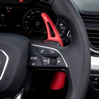 ☾◆ Shift Paddles For Audi Sline Quattro RS Q3 Q5 Q7 S3 S5 SQ5 SQ7 R8 A3 A4 A5 A6 A7 S4 TT TTS Car Steering Wheel Extend DSG Sticker