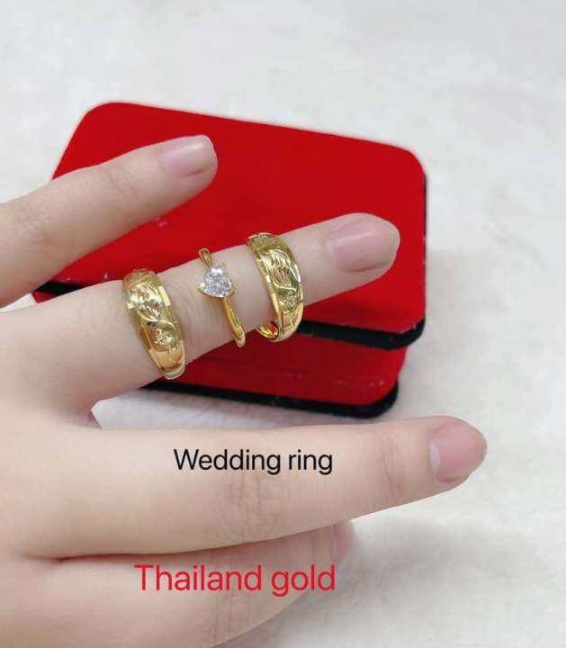 10K Gold Wedding Ring CPR (004) Lazada PH