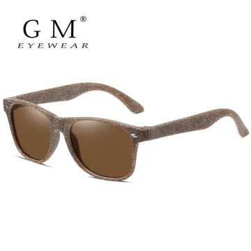 GM Handmade Walnut Wooden Eyewear Polarized Mirror Sunglasses Men