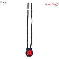 Renk ปุ่มกดเปิด-ปิดกันน้ำ220V พร้อมสายตะกั่ว4 "สีดำ