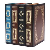 False Book Box Vintage Storage Props Book Jewelry Storage Packaging Study Book Ornaments Wooden Antique Classic Decorative